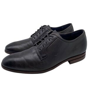 Cole Haan Mens Shoes Leather Oxfords Sz 10.5 Taupe Gray Brown Dress Casual Sleek